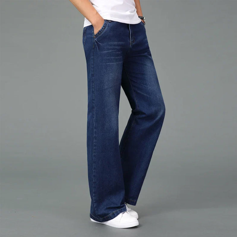 Marcus - Men's Wide-Leg Bootcut Jeans