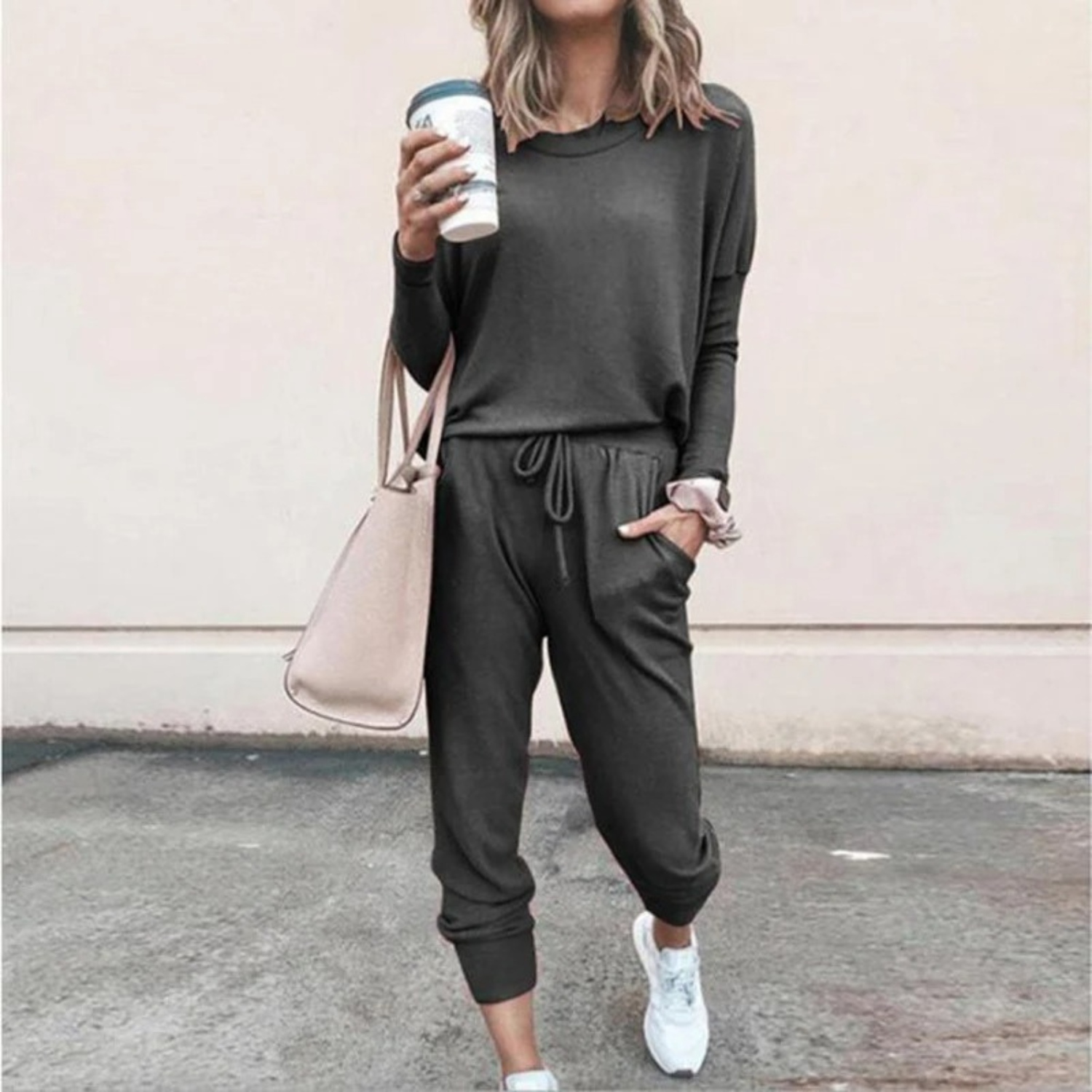 Margaux - Women's Drawstring Jogger Lounge Set