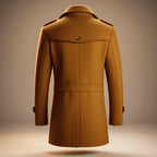Matthias - Men's Virgin Wool Notch-Collar Coat