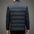 Orville - Men's Quilted Down Blazer with Lapel Collar