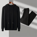 Owen - Men's Merino Wool Drawstring Hoodie and Jogger Set