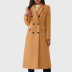 Piper - Women's Double-Breasted Wool Coat