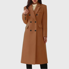 Piper - Women's Double-Breasted Wool Coat