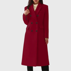 Piper - Women's Double-Breasted Wool Coat