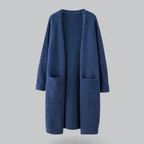 Rosalie - Women's Oversized Longline Cardigan with Front Pockets