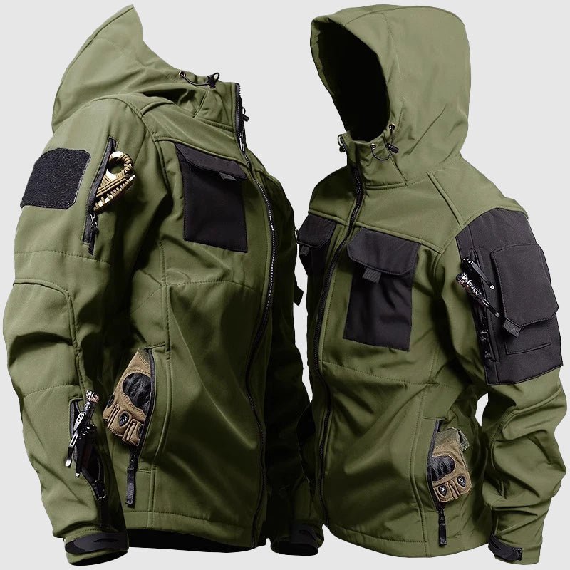 Rowan - Men's Cargo Windbreaker Jacket and Pants Set