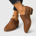 Tessa - Women's Quilted Ankle Boots