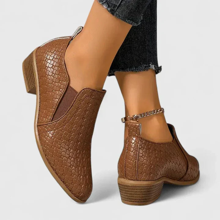 Tessa - Women's Quilted Ankle Boots