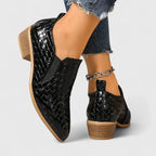 Tessa - Women's Quilted Ankle Boots