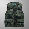Theron - Men's Camouflage Multi-Pocket Utility Vest