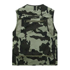 Theron - Men's Camouflage Multi-Pocket Utility Vest