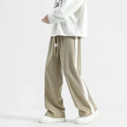 Vincent - Men's Corduroy Pants with Contrast Side Stripe