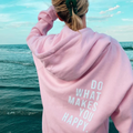 Violet - Women's Oversized Graphic Hoodie Sweatshirt